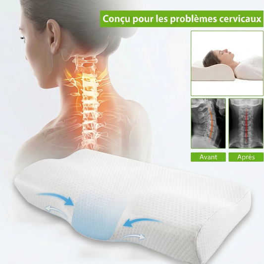 Oreiller cervical thérapeutique